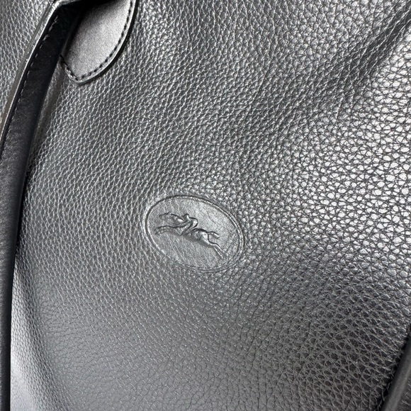 Longchamp Black Leather Tote - Picture 3 of 14